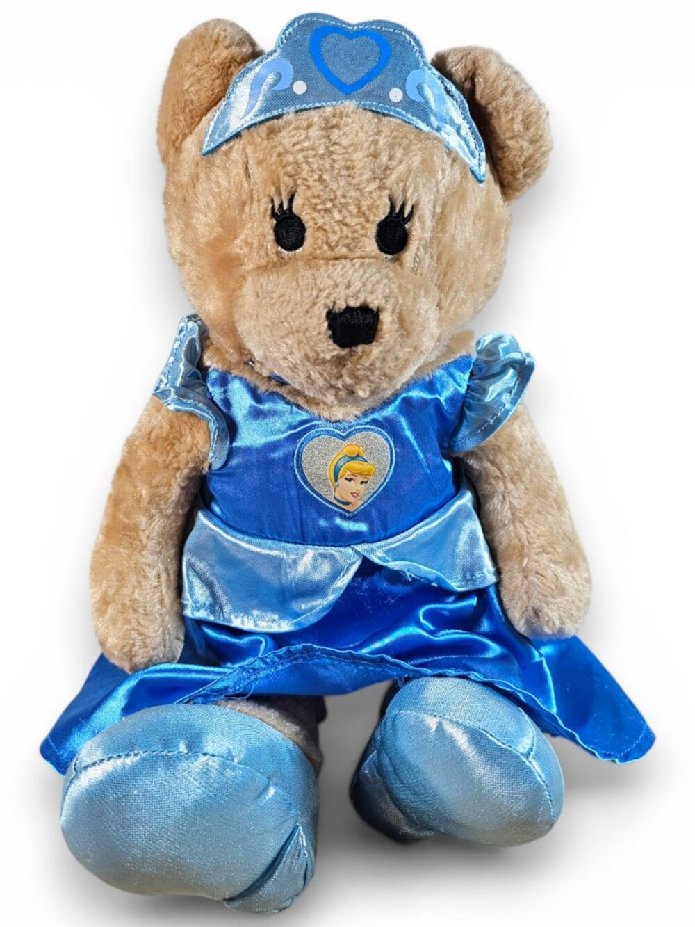Animal Alley Disney Cinderella Teddy Bear Plush Stuffed Toy Toys R Us 2008 17"